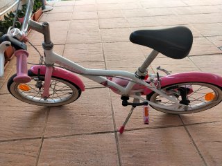 Bicicleta Infantil BTWIN Doc 500 Rosa