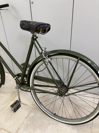 Bicicleta Raleigh Vintage Clásica Verde