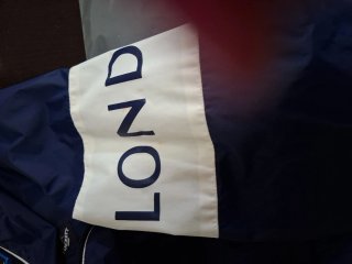 Cortavientos Hackett Azul y Blanco talla 15/16