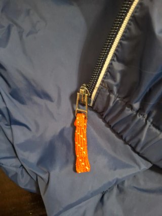 Cortavientos Hackett Azul y Blanco talla 15/16