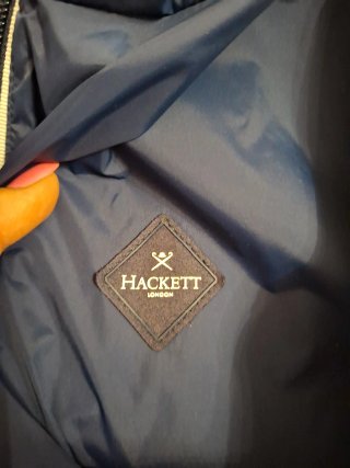 Cortavientos Hackett Azul y Blanco talla 15/16