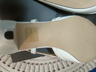 Zapatos Pinko Talla 36 Tacón Blanco