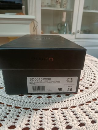 Zapatos Pinko Talla 36 Tacón Blanco