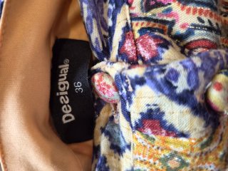 Falda Larga Desigual Talla Única