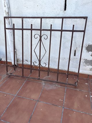 Reja de hierro para ventana