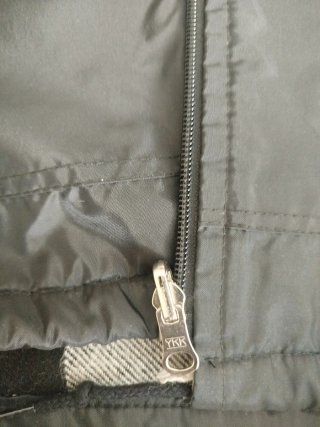Chaqueta impermeable Decathlon negra