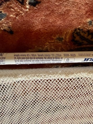 Barandilla para colchón de bebé marca Jane