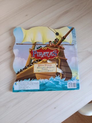 Libro infantil de piratas