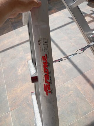 Escalera extensible aluminio