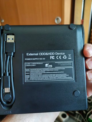 Grabador DVD/CD Externo Nuevo