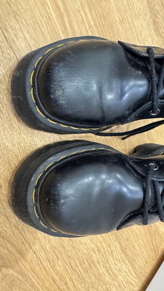 Botas Dr. Martens Negras Plataforma