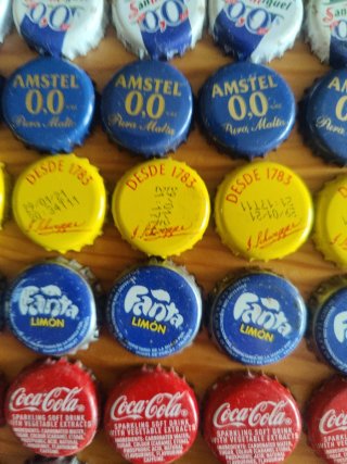 300 Chapas Colección Fútbol Mundial