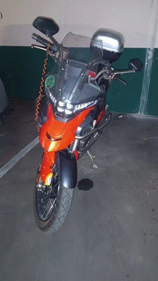 Zontes T310 ABS Gris/Naranja