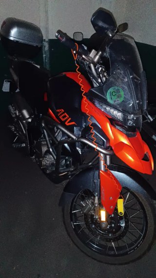 Zontes T310 ABS Gris/Naranja