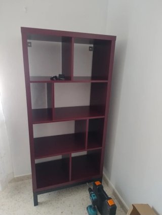 Scaffale Kallax Rosso Vino