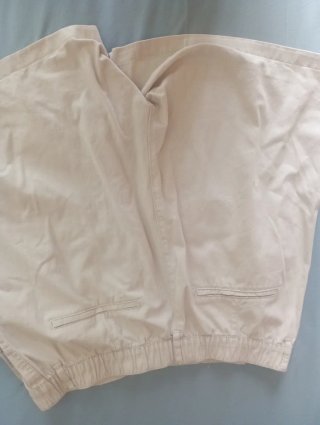 Pantalones cortos hombre beige