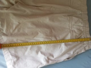 Pantalones cortos hombre beige