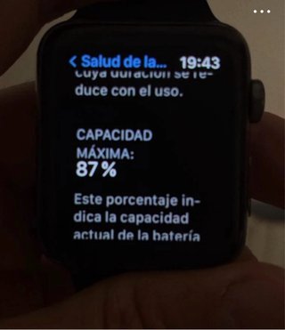 Apple Watch Series 3 GPS 42mm Negro