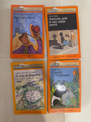 Lote libros Vaixell de Vapor en Català