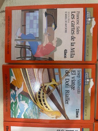Lote libros Vaixell de Vapor en Català