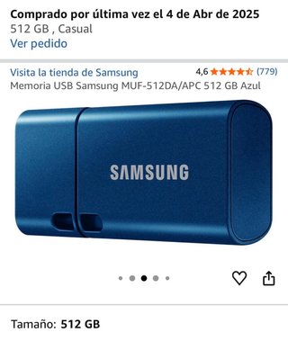 Pendrive Samsung 512GB
