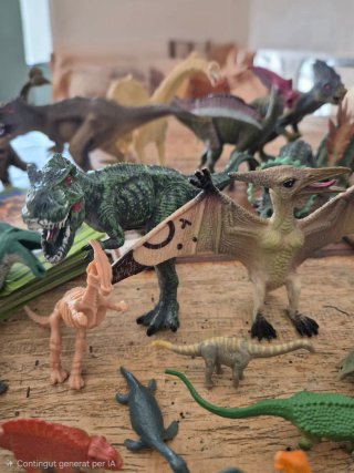 Lote dinosaurios de juguete