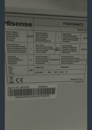 Nevera y Congelador Hisense