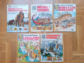Lote libros historia Ediciones Plesa