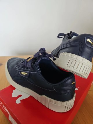 Zapatillas Puma R78 Mesh Piel Azul Talla 37.5