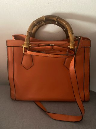 Bolso Naranja Bamboo