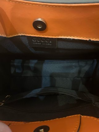 Bolso Naranja Bamboo