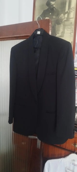 Chaqueta de smoking negra Talla XL