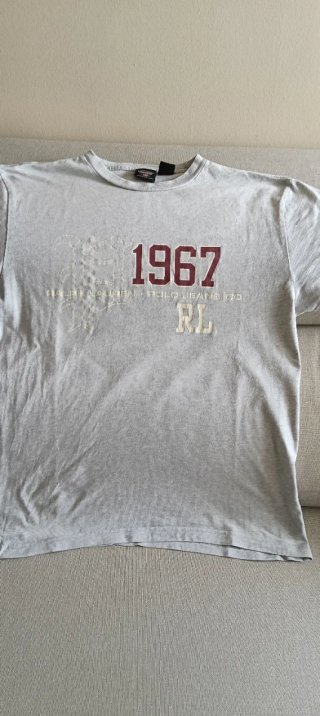 Camiseta Polo Ralph Lauren 1967 RL Gris