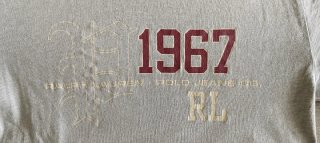 Camiseta Polo Ralph Lauren 1967 RL Gris