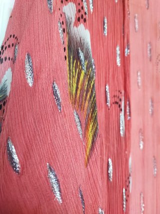 Kimono y blusa sin mangas Coster, T/ M y 36.