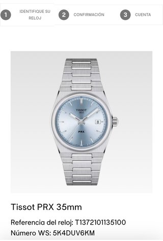 Tissot PRX Ice Blue 35mm
