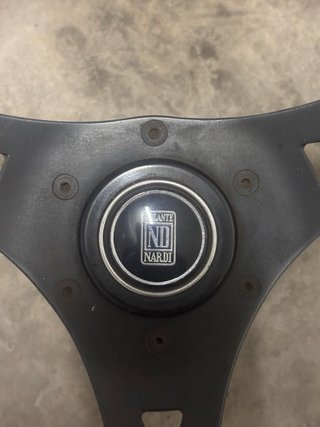 Volante clasico Nardi Negro