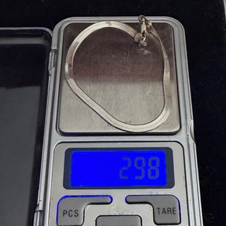 Pulsera Plata 925 Cadena Serpiente Espiga 18cm