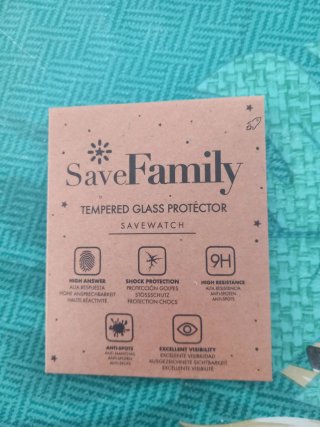 Protector Pantalla Reloj SaveFamily Tempered Glass