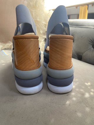 Paloma Barceló Cuña Azul/Gris