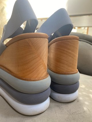 Paloma Barceló Cuña Azul/Gris