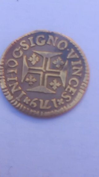 Moneda de oro antigua