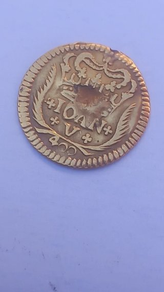 Moneda de oro antigua