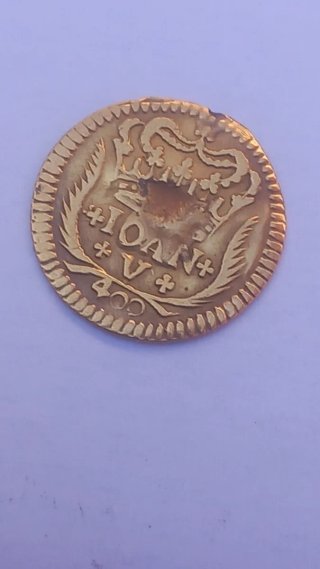 Moneda de oro antigua