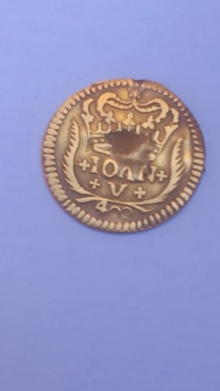 Moneda de oro antigua