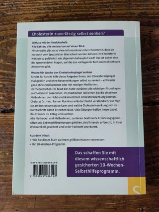 Cholesterin selbst senken in 10 Wochen Selbsthi...