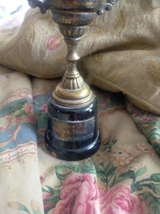 Trofeo antiguo Platta20 cm