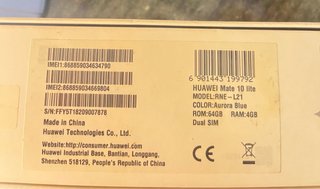 Huawei Mate 10 Lite Azul + Accesorios