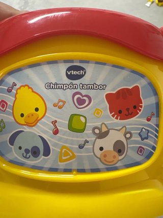 Tambor infantil con formas y sonidos