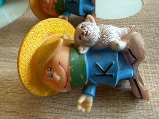 Figuras Niños con Ovejas (2uds)